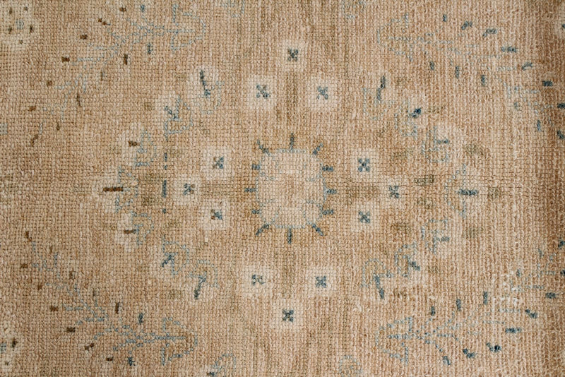 3x14 Beige and Brown Persian Traditional Runner