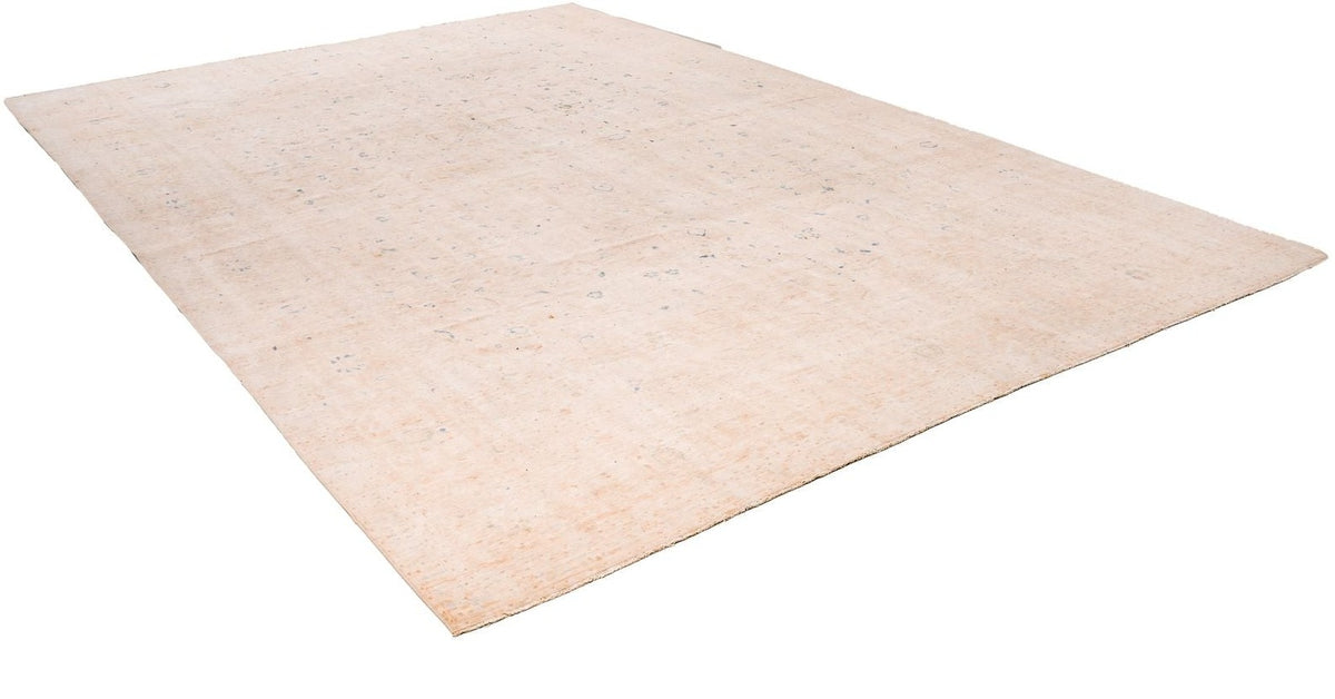 9x14 Ivory and Ivory Persian Rug