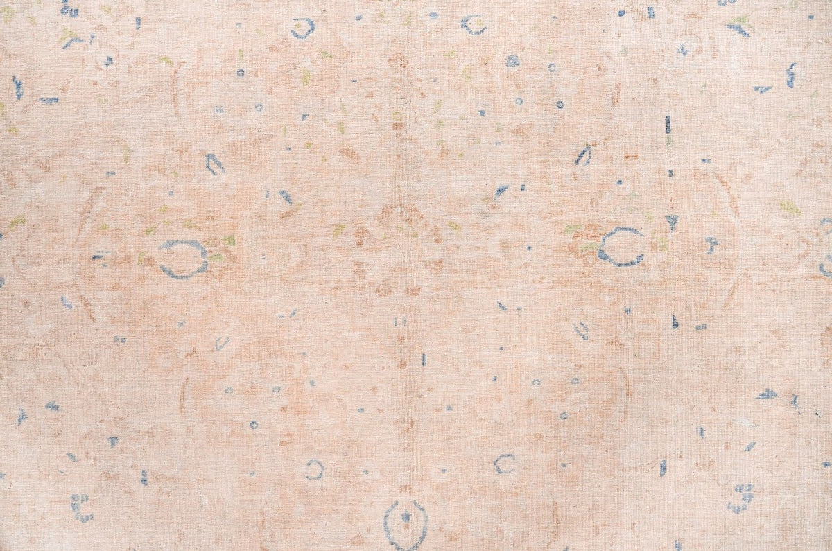 9x14 Ivory and Ivory Persian Rug