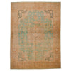 10x13 Beige and Green Persian Traditional Rug