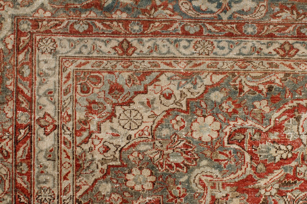 8x11 Red and Beige Persian Traditional Rug