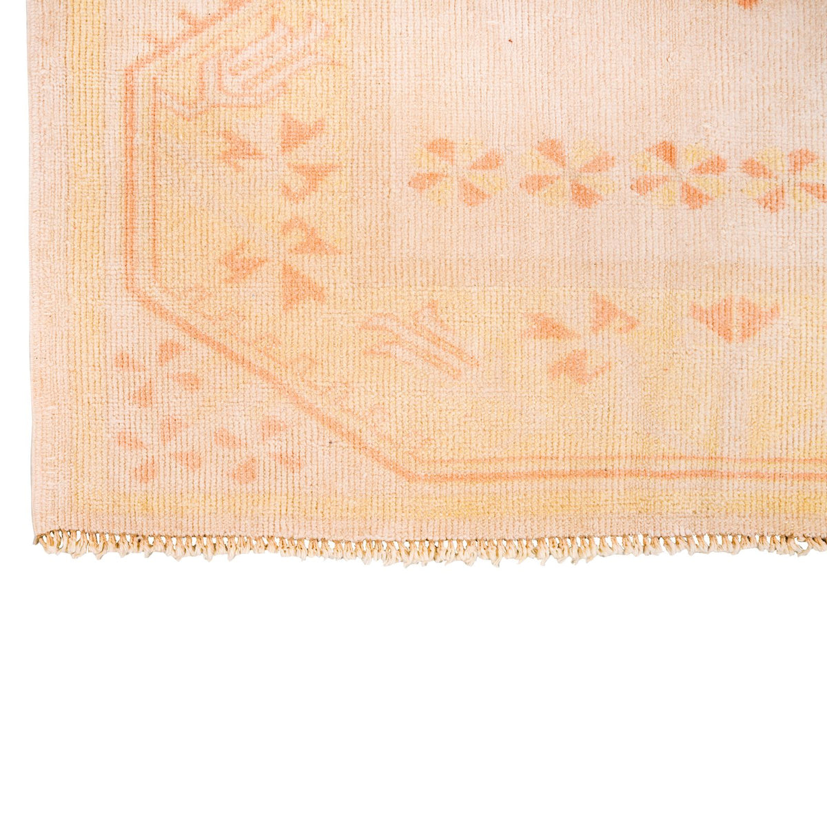 3x10 Ivory and Yellow Turkish Milas Runner