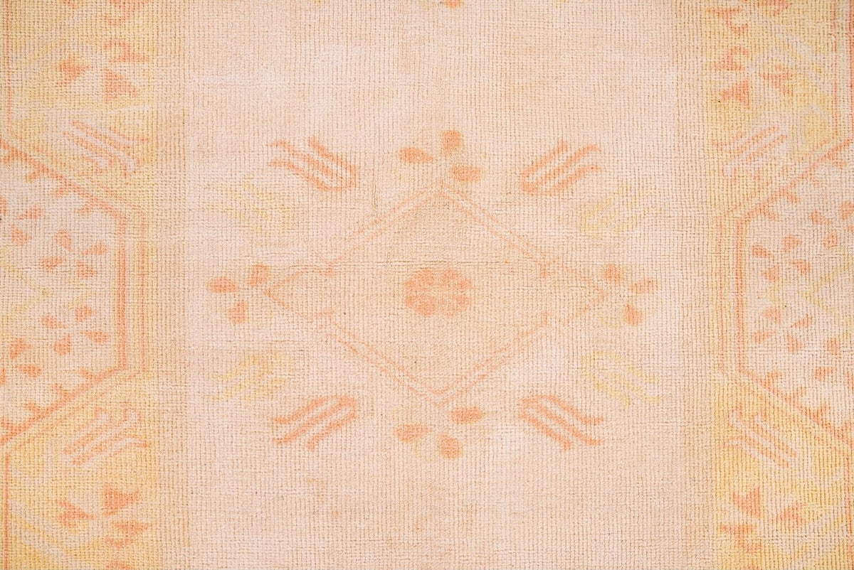 3x10 Ivory and Yellow Turkish Milas Runner