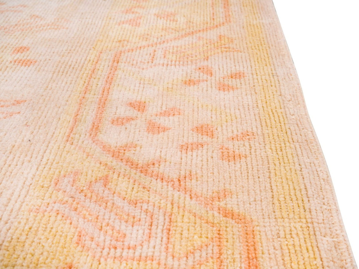 3x10 Ivory and Yellow Turkish Milas Runner