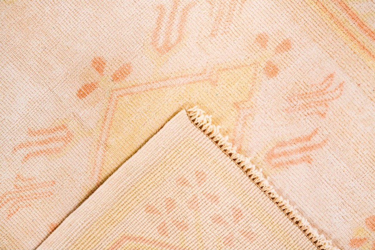 3x10 Ivory and Yellow Turkish Milas Runner