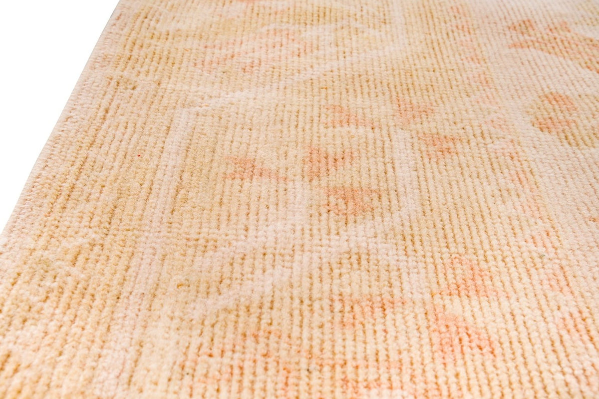 3x7 Gold and Ivory Turkish Milas Rug