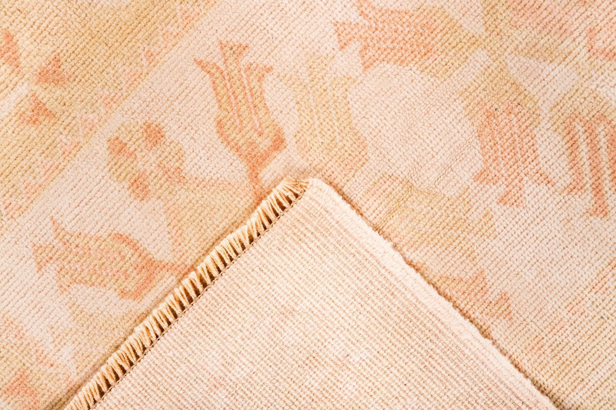 3x7 Gold and Ivory Turkish Milas Rug