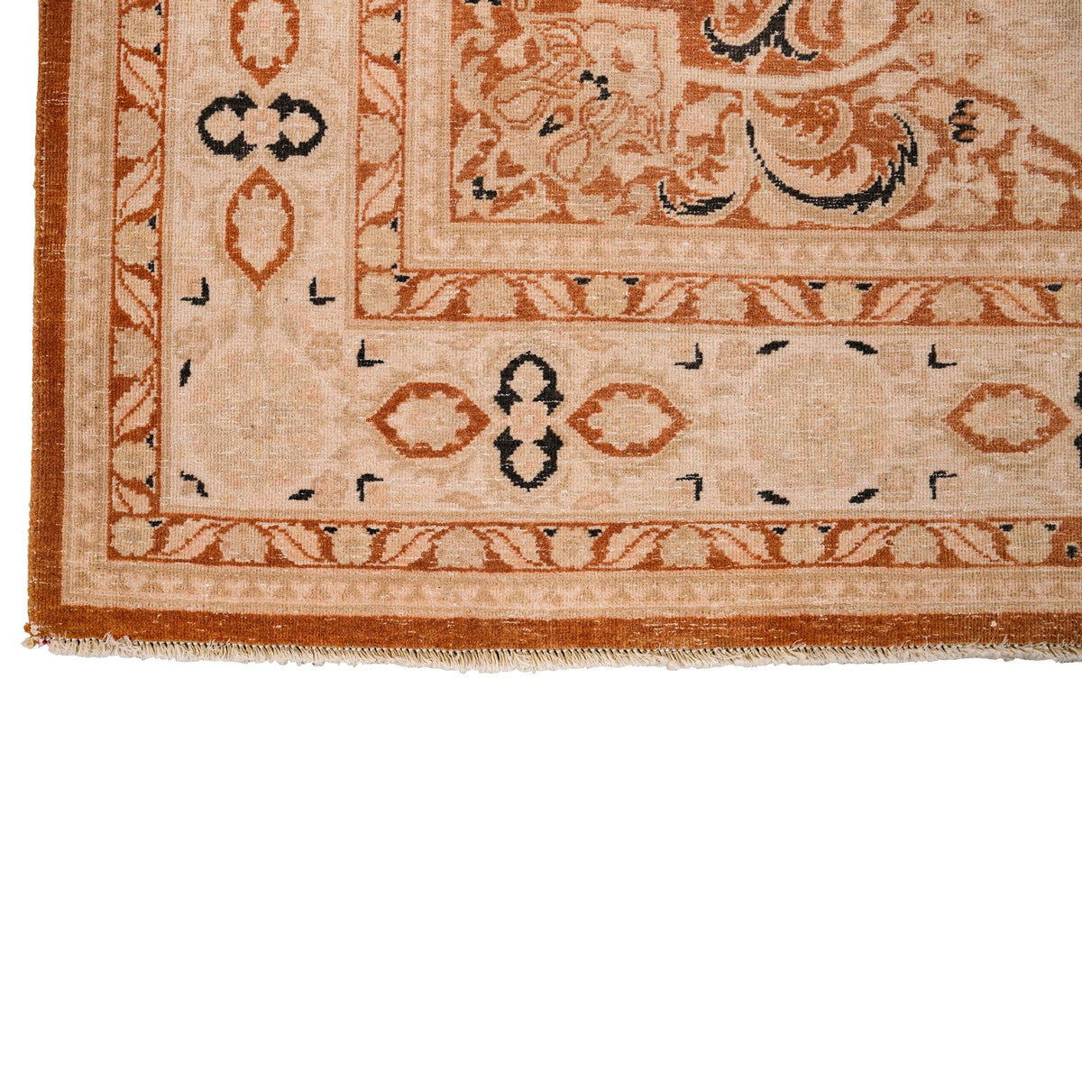 5x7 Beige Turkish Traditional Rug