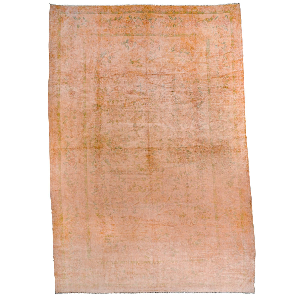 12x17 Beige Turkish Oushak Rug