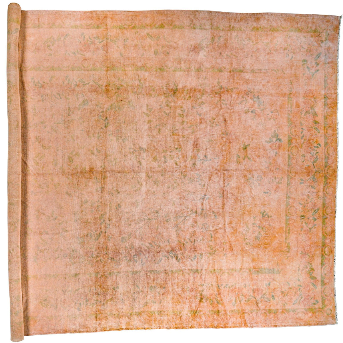 12x17 Beige Turkish Oushak Rug