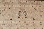 10x14 Beige and Brown Persian Traditional Rug