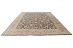 10x14 Beige and Brown Persian Traditional Rug