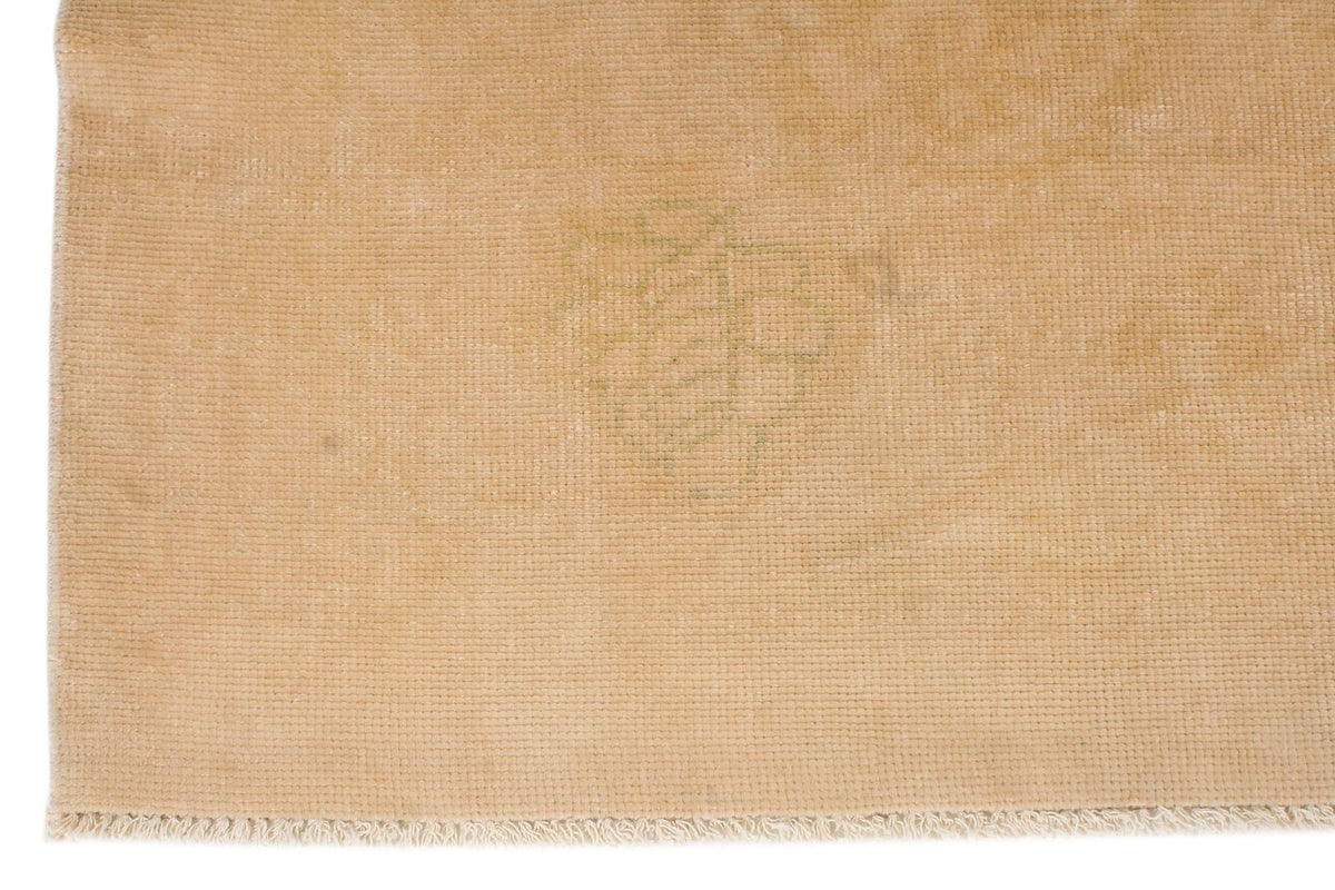 15x20 Ivory and Beige Turkish Oushak Rug