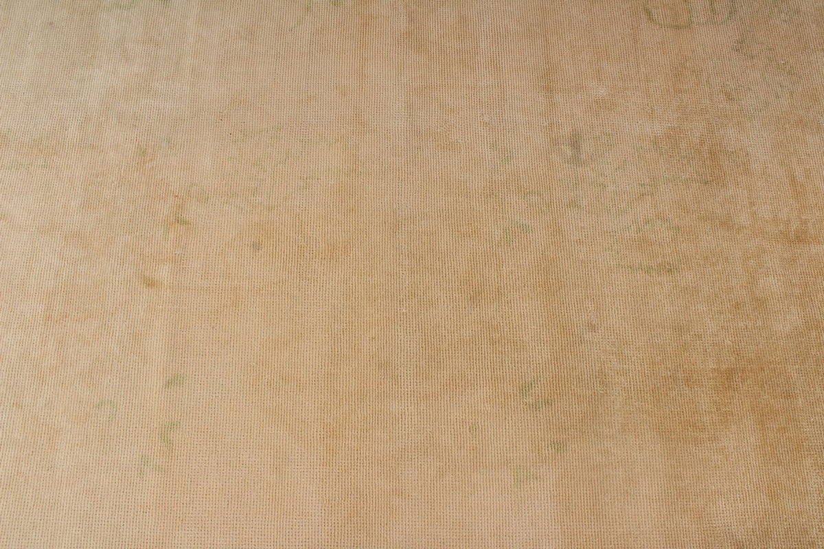 15x20 Ivory and Beige Turkish Oushak Rug