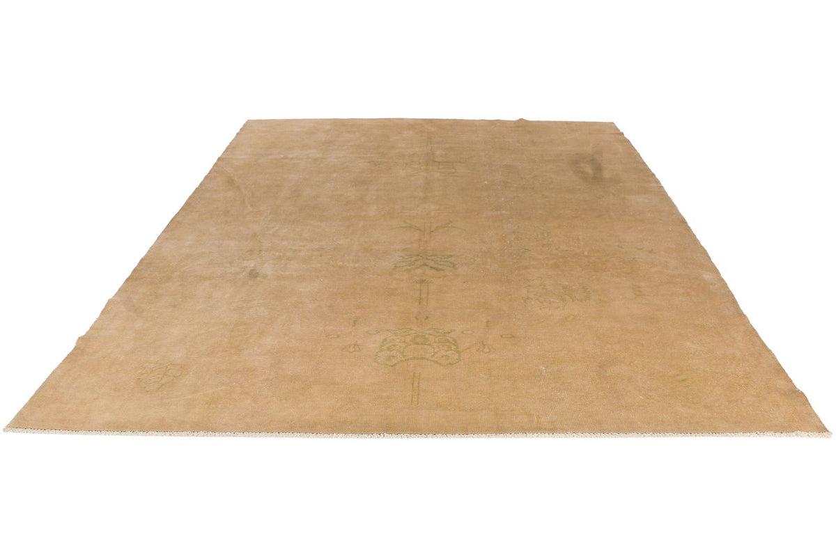 15x20 Ivory and Beige Turkish Oushak Rug