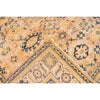 Vintage Handmade 6x8 Beige and Light Green Anatolian Caucasian Traditional Distressed Area Rug