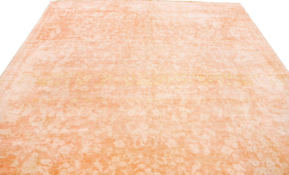 7x8 Beige Turkish Oushak Rug