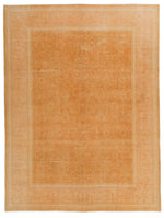 9x12 Beige Turkish Oushak Rug