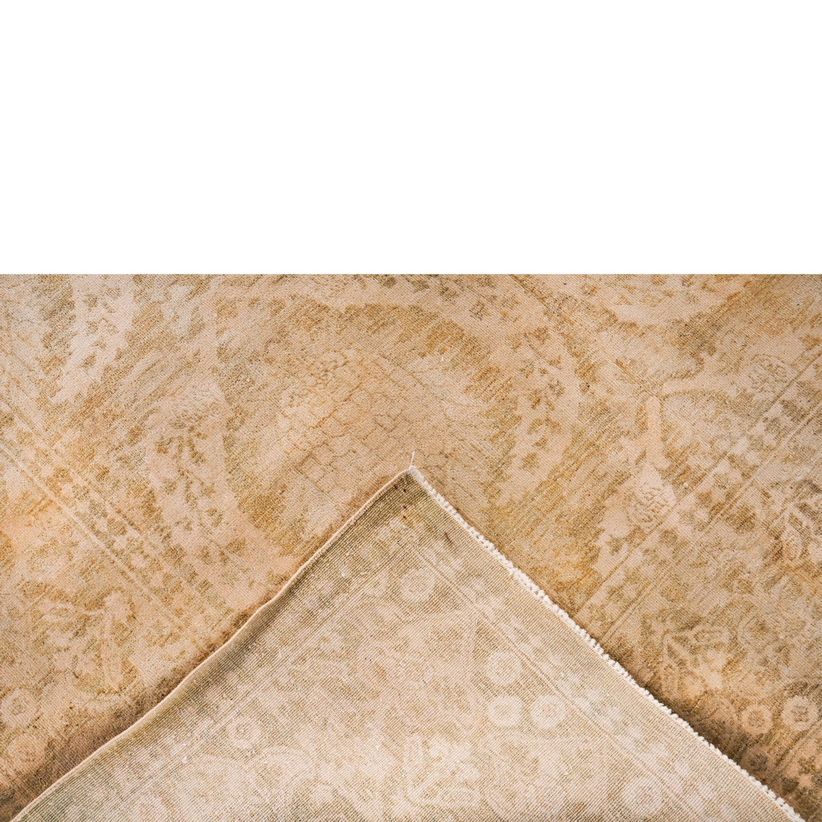 6x8 Beige Turkish Traditional Rug