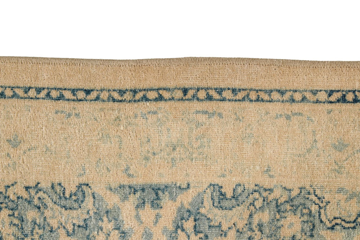 8x10 Beige and Blue Persian Traditional Rug