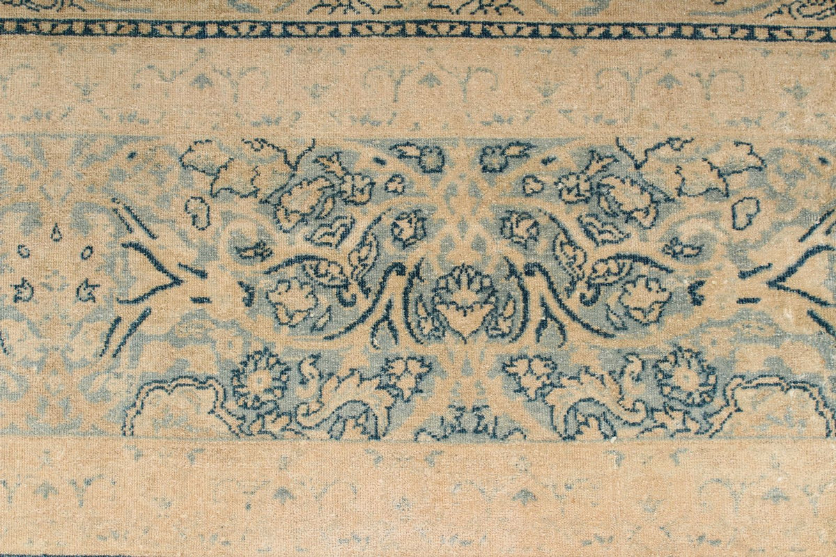 8x10 Beige and Blue Persian Traditional Rug