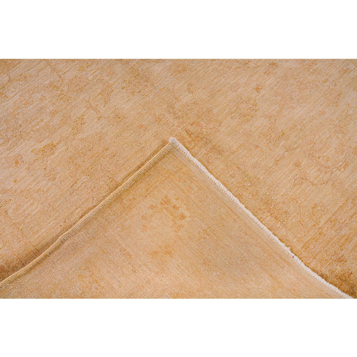 6x8 Beige Turkish Oushak Rug