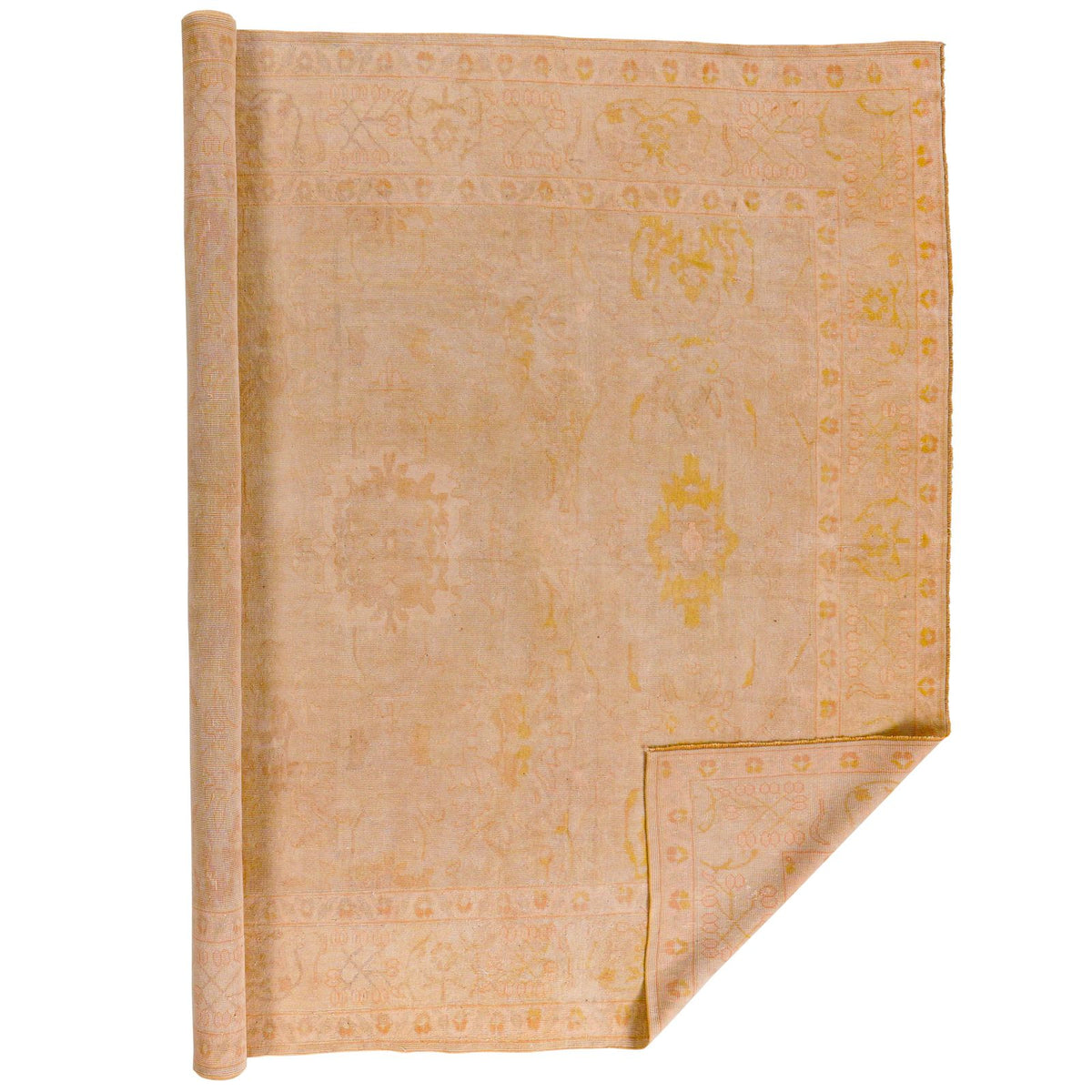8x10 Beige Turkish Traditional Rug