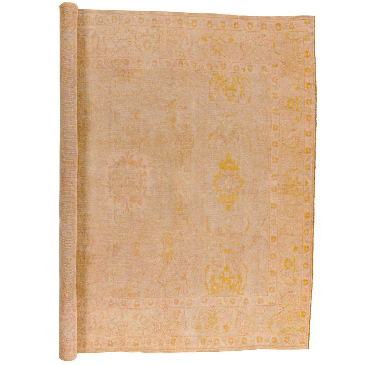 8x10 Beige Turkish Traditional Rug