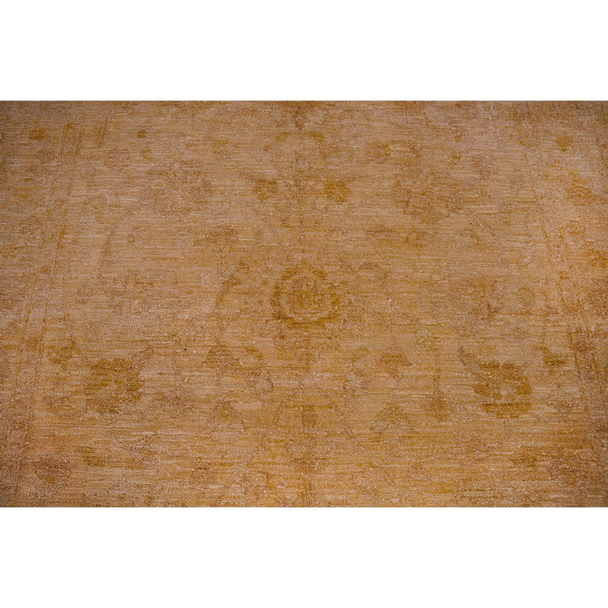 5x8 Beige Turkish Oushak Rug