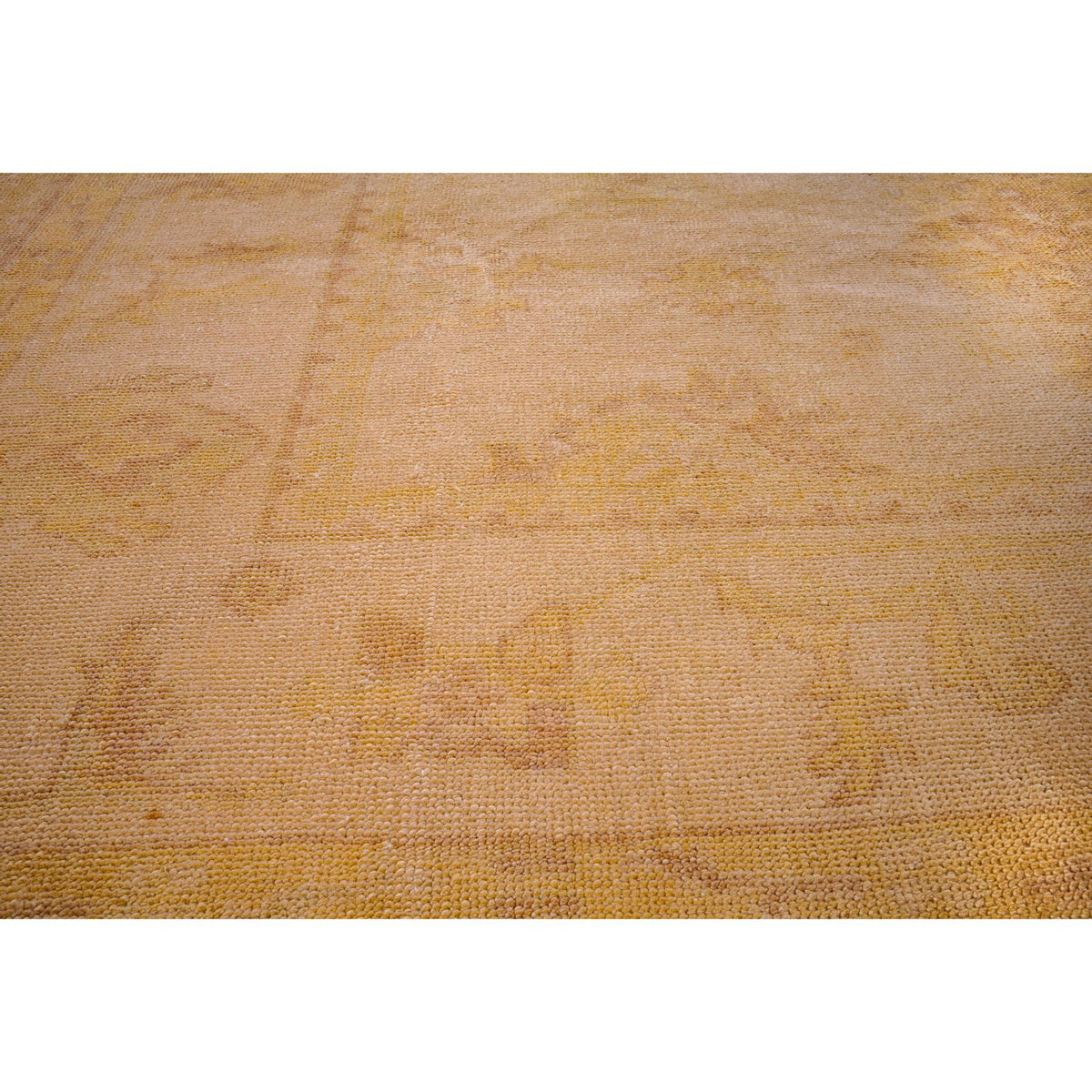 8x10 Beige Turkish Oushak Rug