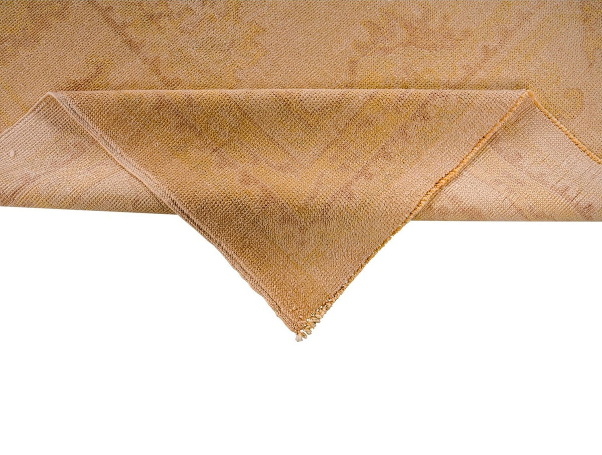 8x10 Beige Turkish Oushak Rug