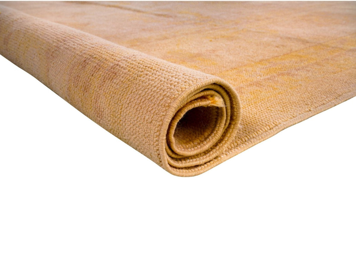 8x10 Beige Turkish Oushak Rug