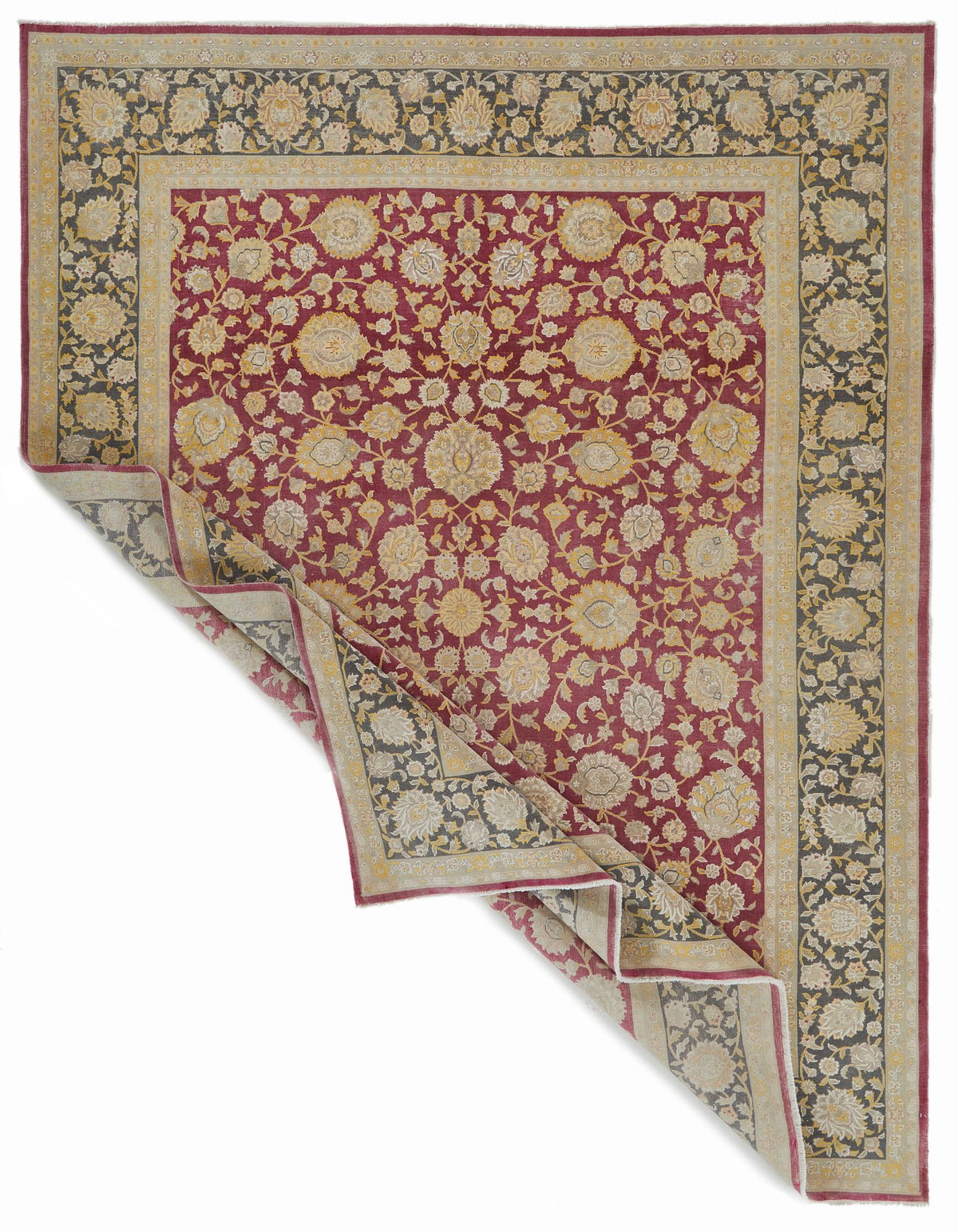 8x10 Red and Blue Persian Traditional Rug