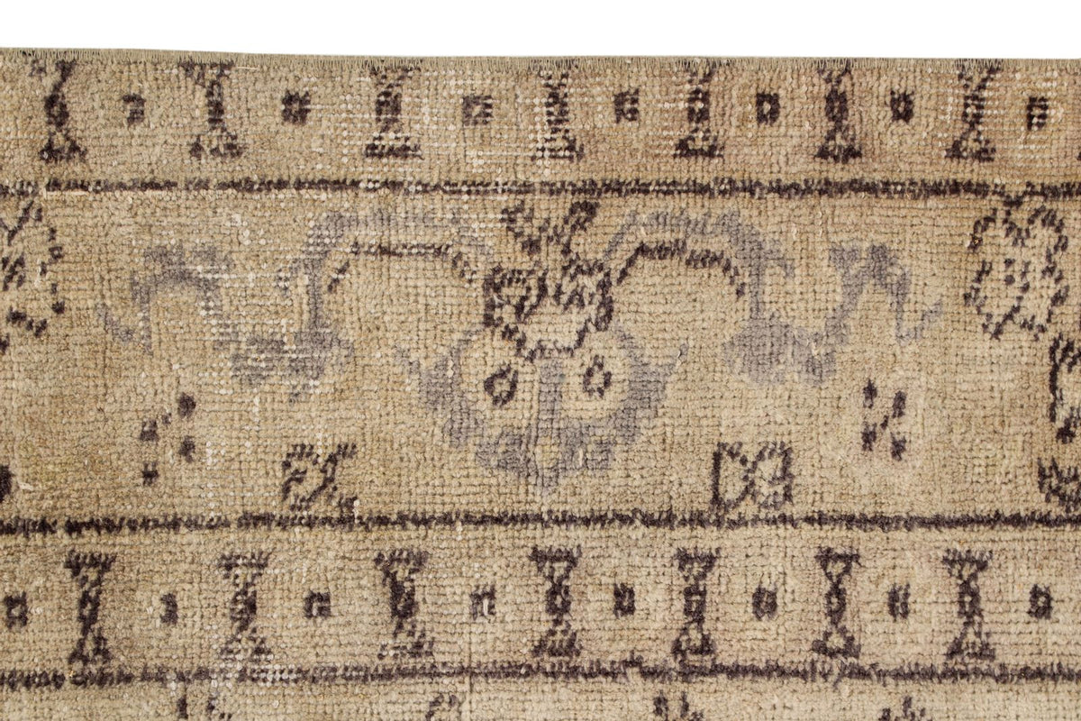 6x10 Gray Turkish Tribal Rug