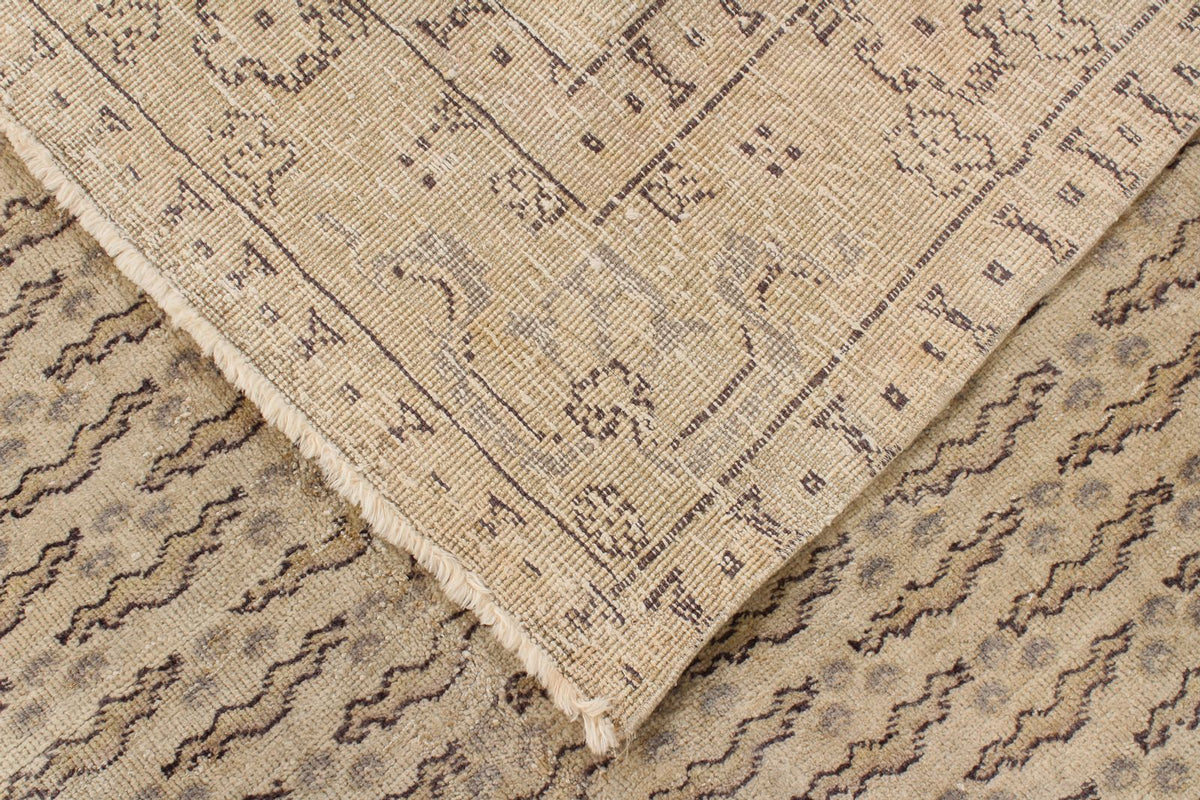 6x10 Gray Turkish Tribal Rug