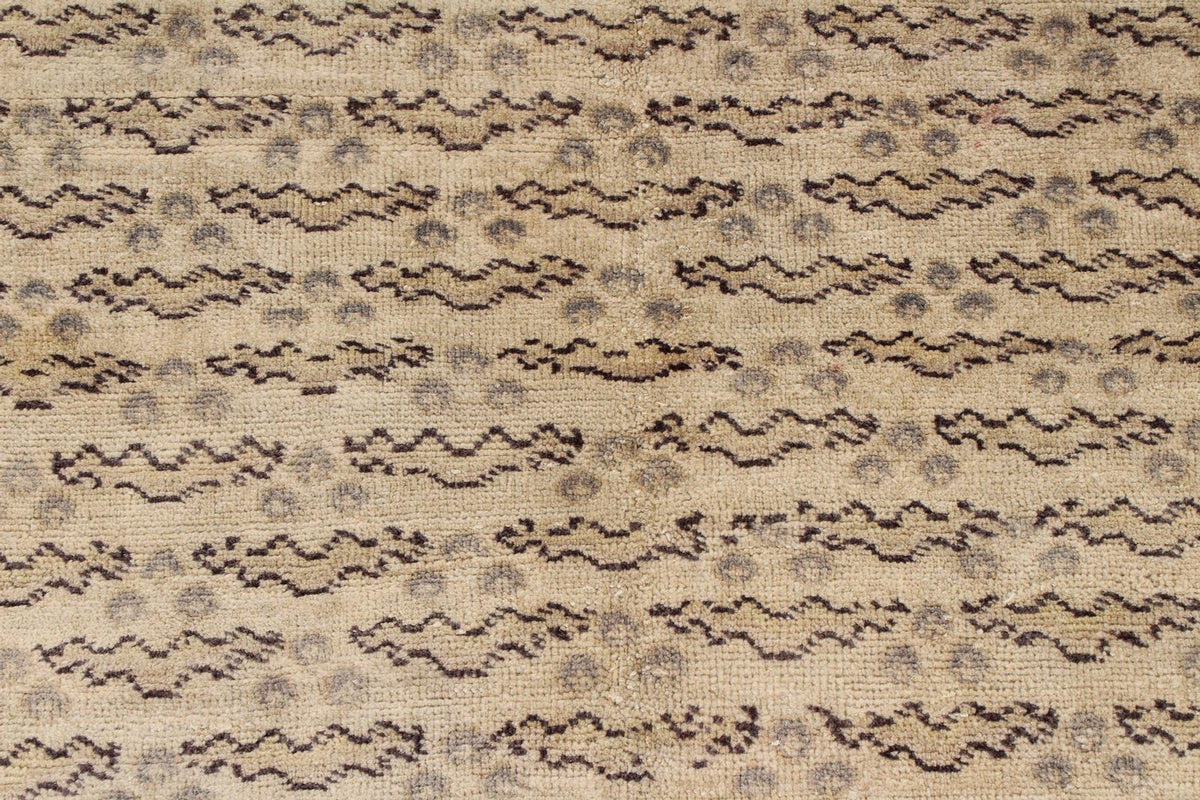 6x10 Gray Turkish Tribal Rug