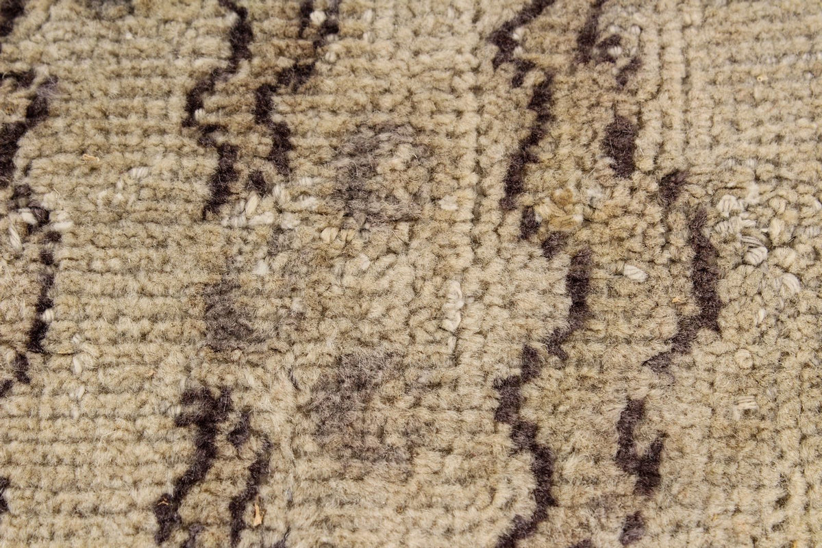 6x10 Gray Turkish Tribal Rug