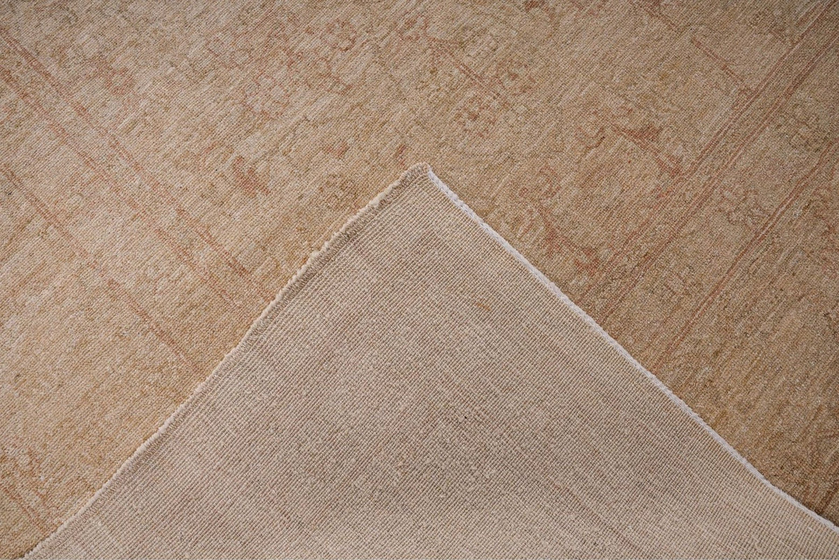 10x15 Beige Turkish Oushak Rug