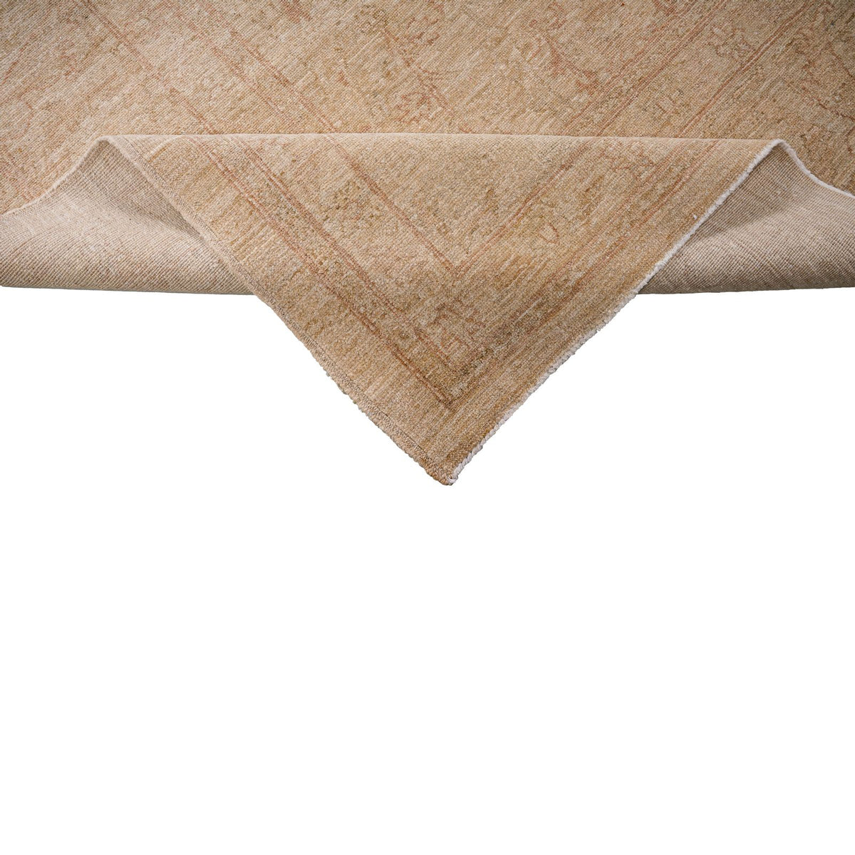 10x15 Beige Turkish Oushak Rug