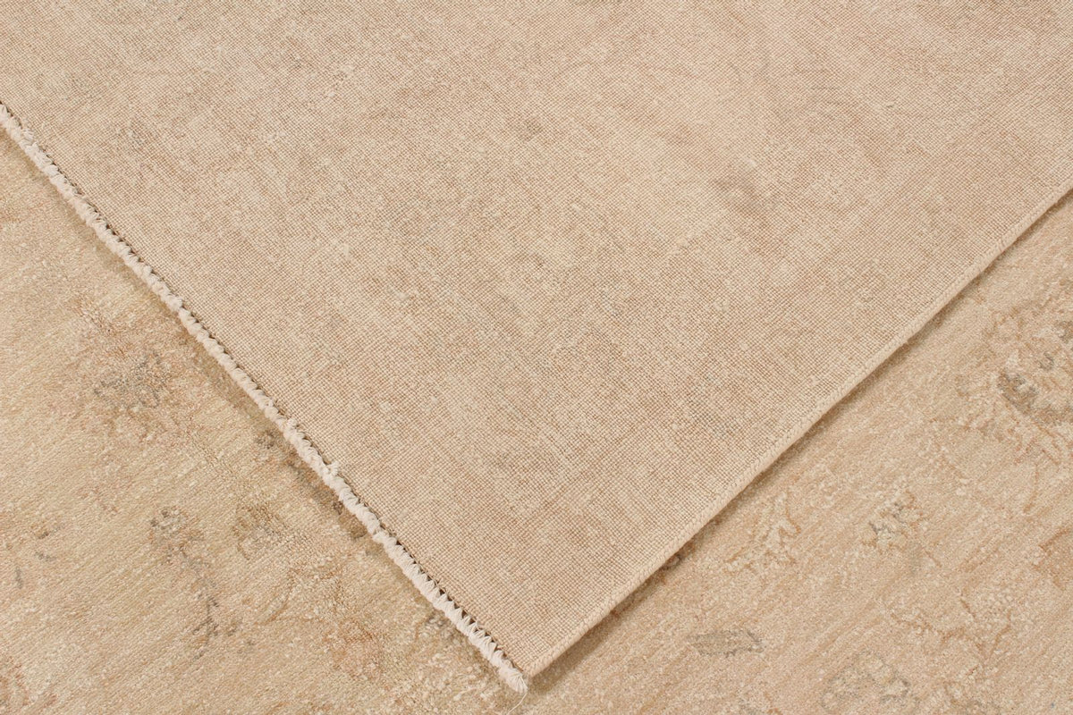 9x12 Beige Turkish Oushak Rug