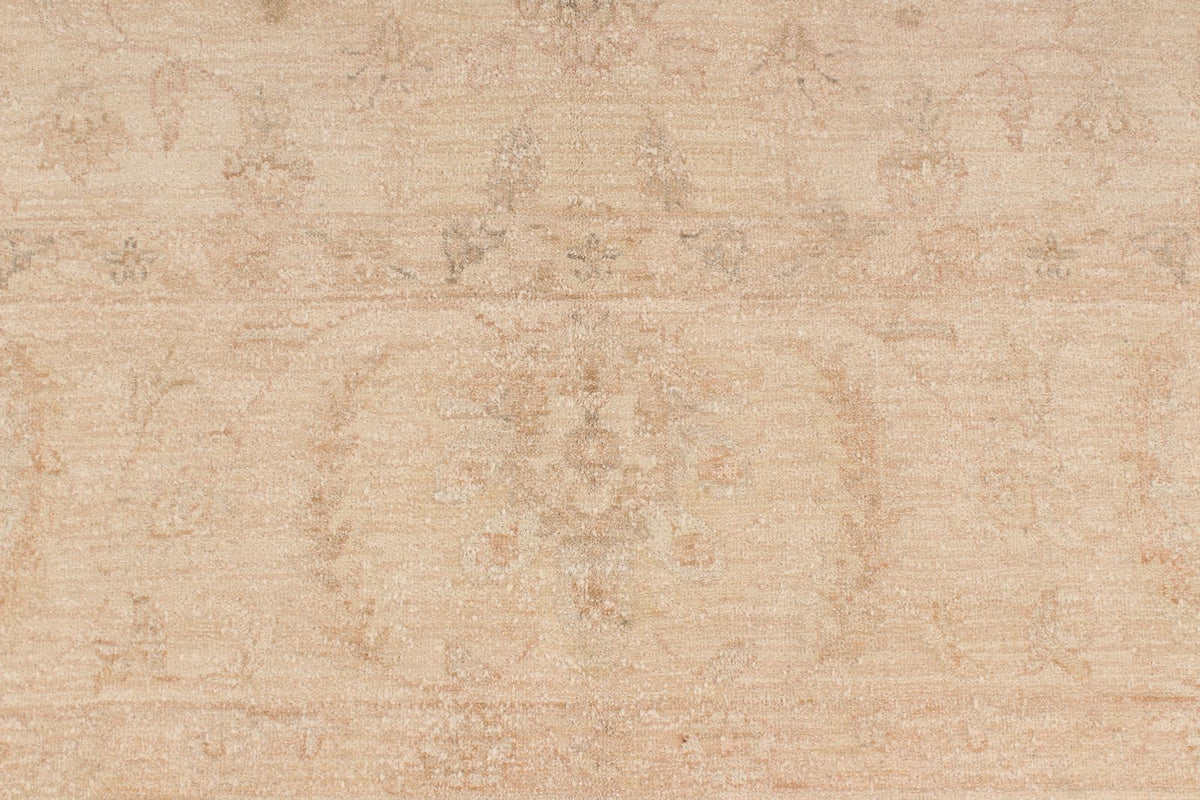 9x12 Beige Turkish Oushak Rug