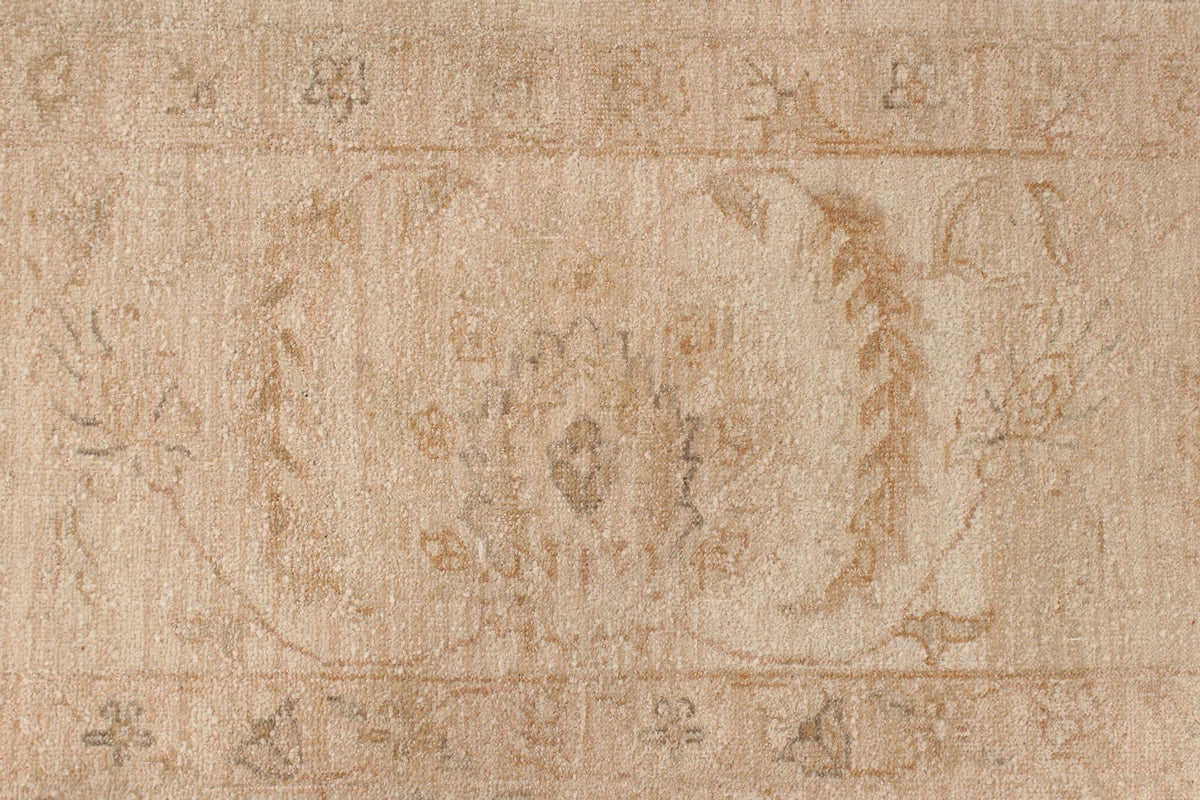 9x12 Beige Turkish Oushak Rug