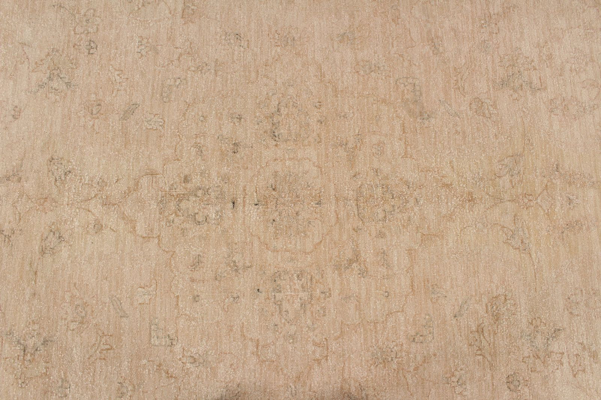 9x12 Beige Turkish Oushak Rug