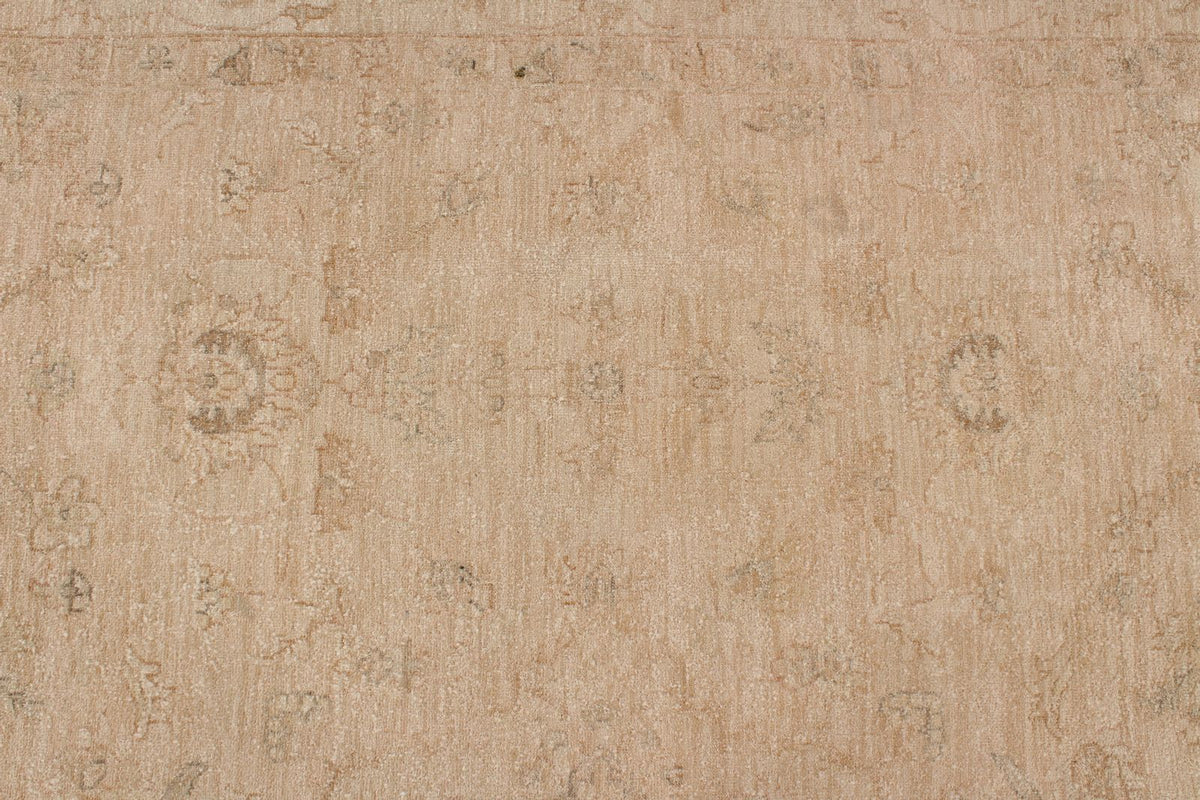 9x12 Beige Turkish Oushak Rug