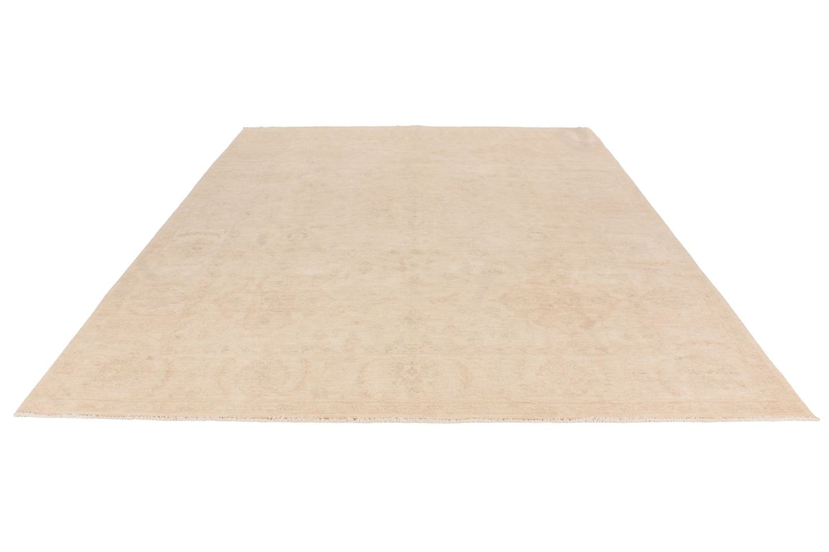 9x12 Beige Turkish Oushak Rug