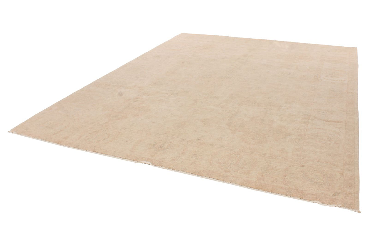 9x12 Beige Turkish Oushak Rug