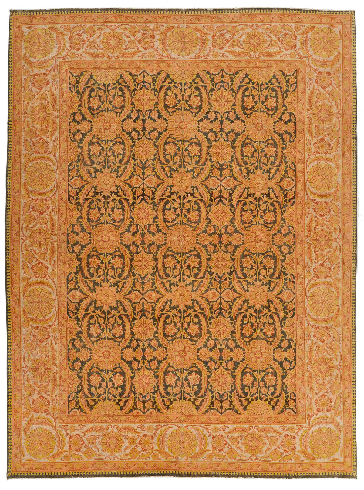 9x12 Rust Anatolian Traditional Rug