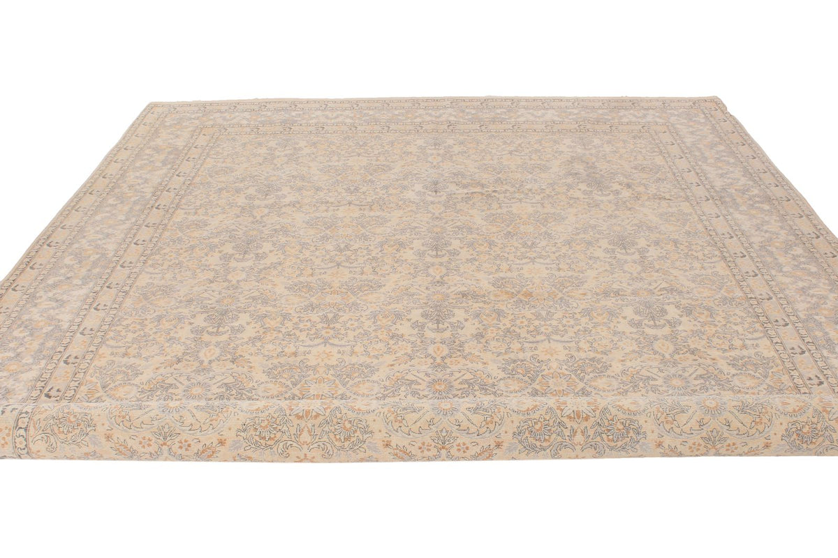 9x12 Beige and Gray Persian Traditional Rug