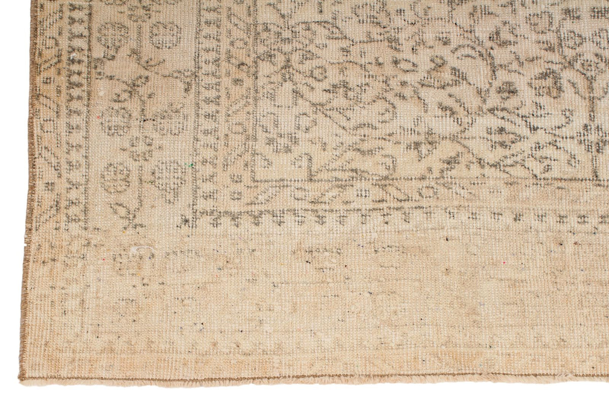 7x10 Beige and Brown Turkish Anatolian Rug