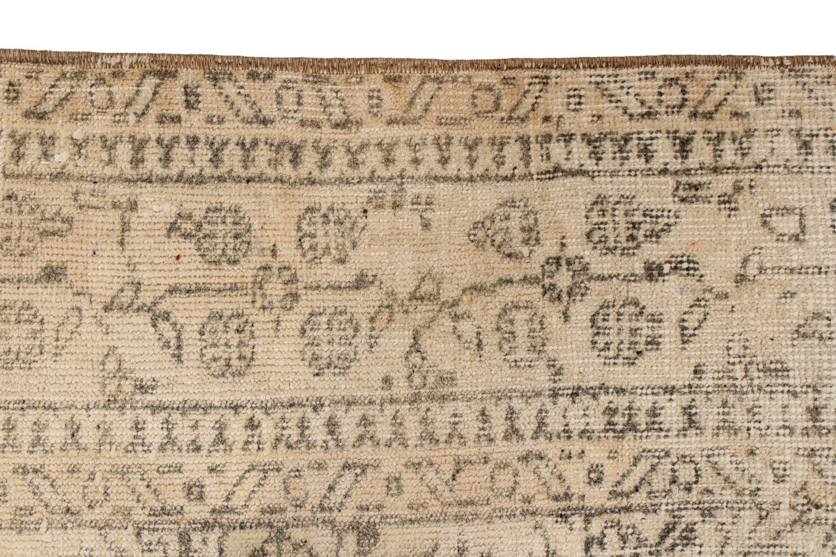 7x10 Beige and Brown Turkish Anatolian Rug